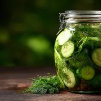 Огурцы в банке
