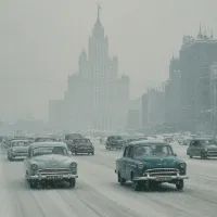 Зимняя советская Москва, арт