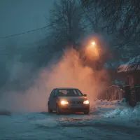 Машина на улице