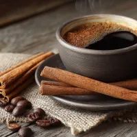 Кофе с корицей