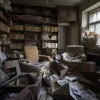 Старая квартира, хлам