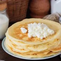 Творожные блины