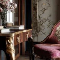 Интерьер с элементами винтажа