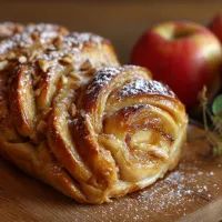 Яблочный рулет