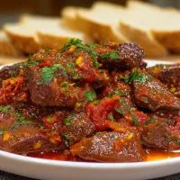 Печень в томатном соусе