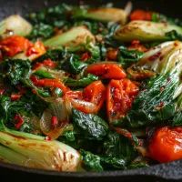 Тушеная пекинская капуста