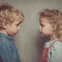 Брат и сестра ссорятся