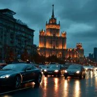 Машины в городе