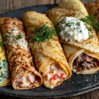 Блины с начинками