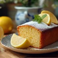Лимонный кекс