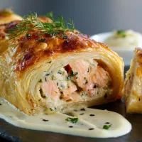 Рулет с рыбой