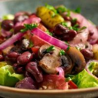 Постный салат