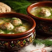 Суп с фрикадельками