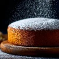 Кекс со сгущенкой