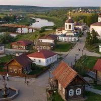 Старинный русский городок