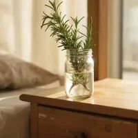 Ветка розмарина