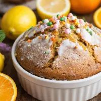 Пасхальный цитрусовый кекс