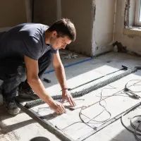 Монтаж теплого пола