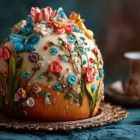 Пасхальный кулич