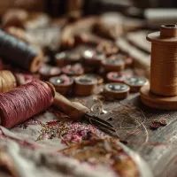 Ткани и нитки