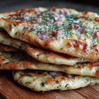 Кефирные лепешки