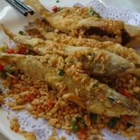 Жареная рыба