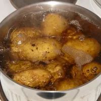 Вареная картошка