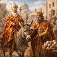 Патриарх на осле