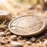Монетка на земле