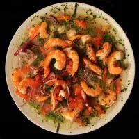 Креветки в маринаде