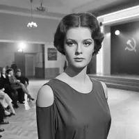 Советская манекенщица, арт