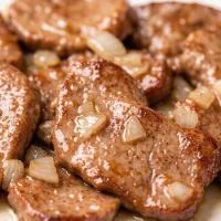 Жареная печень