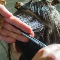 В парикмахерской