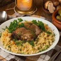 Перловка с мясом