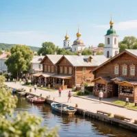 Русский городок, арт