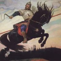 Картина "Богатырский скок"