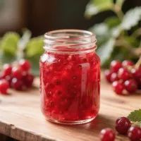 Желе из красной смородины