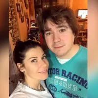 Екатерина Волкова с братом Леонидом