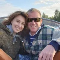 Наталья Сенчукова и Виктор Рыбин