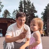 Андрей Аршавиной с дочкой Евой