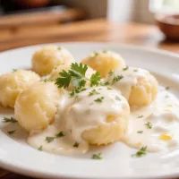 Картофельные галушки