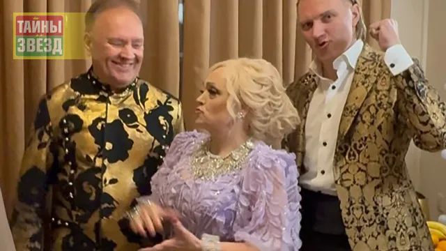 Надежда Кадышева с мужем и сыном