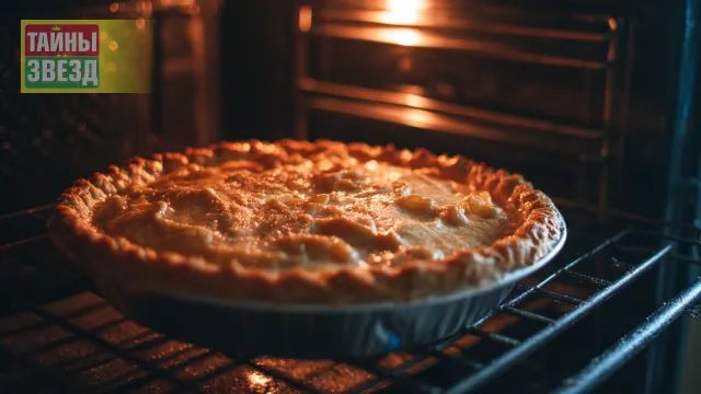 Пирог в духовке, арт