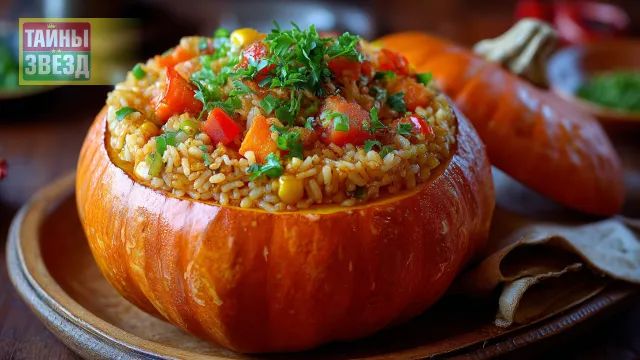 Плов в тыкве